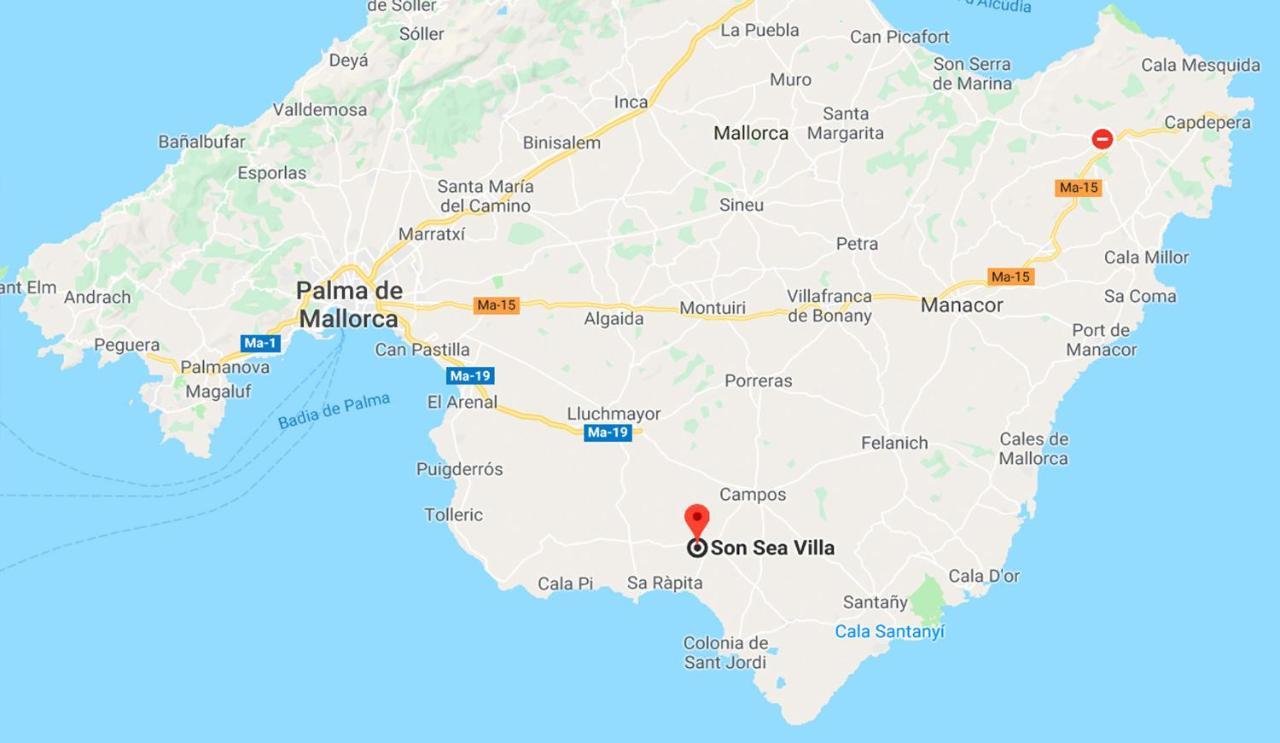 Son Sea Villa Campos  Dış mekan fotoğraf